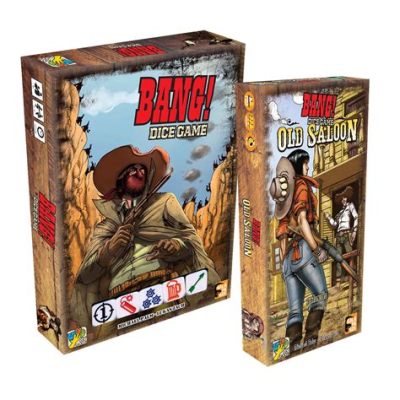 Bang! The Dice Game: A Saloon Showdown Where Luck and Deception Reign Supreme!